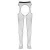 Afbeelding van Cottelli Collection - Open Kruis Jarretelpanty - Zwart