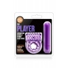 Afbeelding van Blush - Play With Me The Player Vibrerende Dubbele Cockring met Ball Strap