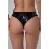 Afbeelding van Christine - Open Kruis String Dark Desire - Zwart