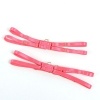 Subblime Fluorescent Pink Bra Set Necklace S/M