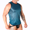 Macho Green T-Shirt L/XL - Sporty Viscose Blend