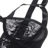 Subblime Teddy with Garter and Lace Detail Black S/M