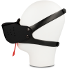 Ohmama Fetish Dog Muzzle Black