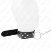 KINK Necklace Black Rings Lace 36-50cm