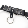 Subblime Leather Harness Bra Necklace Chains
