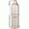 Pasante Cooling Effect Ribbed Condoms 144pk