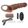 Textured Penis Sleeve With Vibration And Remote Control