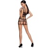 Passion Woman Bs089 Black Bodystocking One Size