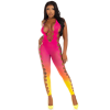 Leg Avenue Ankle Bodystocking Sunset Ombre