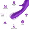 Armony Romance Vibrator with Stimulator Purple
