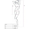 Passion BS101 Bodystocking White One Size