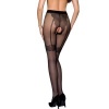 Passion Open Tights 016 Black 1/2 20 DEN