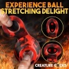 Afbeelding van XR Brands - Hell Hound Ballstretcher - Rood