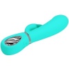 Pretty Love Prescott Multifunction G-Spot Vibrator Aqua Green