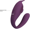 Pretty Love Shey Clitoral Stimulator Remote Control Purple