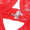 Subblime Lace Babydoll Adjustable Straps Red L/XL