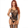 Leg Avenue Bodystocking Lace Halter