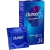 Durex Natural Plus Condoms, 12 Pack