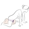 Rocks-Off Ruby Glow Purple Sit-On Vibrator