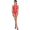 Passion BS088 Bodystocking Red One Size