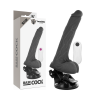 Basecock Articulated Realistic Vibrator Black 18.5 cm