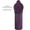 Pretty Love DJ Scholar Massager 5 Settings Purple