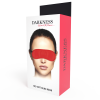 DARKNESS Satin Eye Mask Red