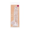 Afbeelding van Jelly Dildo met ballen - 19 cm