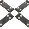 Darkness Black Hogtie Restraint Set