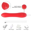 Armony G-Spot Clitoris Stimulator Oscillating Tongue Red