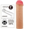 Pretty Love Nile Penis Extender Cover Flesh