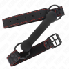 Kink Bone Gag, Leatherette Strap, Black, 41-57cm