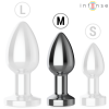 Intense Anal Plug Metal 10 Vibrations M with Remote