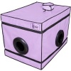 Secret Dome Kink Club La Niche Cabin Purple