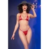 Chilirose Micro Bikini Red S/M