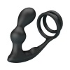 Mr Play Anal Plug & Penis Ring Vibrator