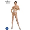 Passion Eco Collection Bodystocking White S008