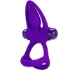 Pretty Love Vibrator Ring 10 Functions Violet