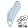 Satisfyer Pocket Pro 1 Clitoral Stimulator Light Blue