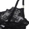 Subblime Lace Babydoll Adjustable Straps Black S/M