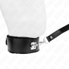 KINK Necklace Black Studded Lace 40-48cm