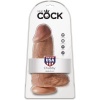 King Cock Chubby Realistic Penis 23cm Caramel