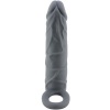 Pretty Love Realistic Penis Sleeve Dark Grey