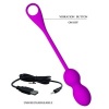 Pretty Love Elvira Purple Rechargeable Vibrating Balls