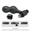 Mr Play - Black Silicone Vibrator Anal Plug