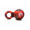 Afbeelding van Creature Cocks - Hell Hound Ballstretcher - Rood