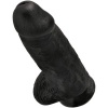 King Cock Chubby Realistic Penis 23cm Black