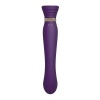 Zalo Queen G-Spot PulseWave Vibrator Purple