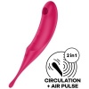 Satisfyer Twirling Pro Air Pulse Stimulator Red