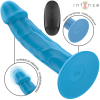 Intense Phoebe Realistic Vibrator 19cm - Blue Remote